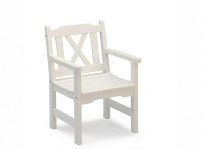 Visby Sessel Kiefer Weiss 62cm breit 87 cm Höhe 160.00